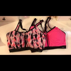 Set of 2 Victoria’s Secret Front Close Sports Bras